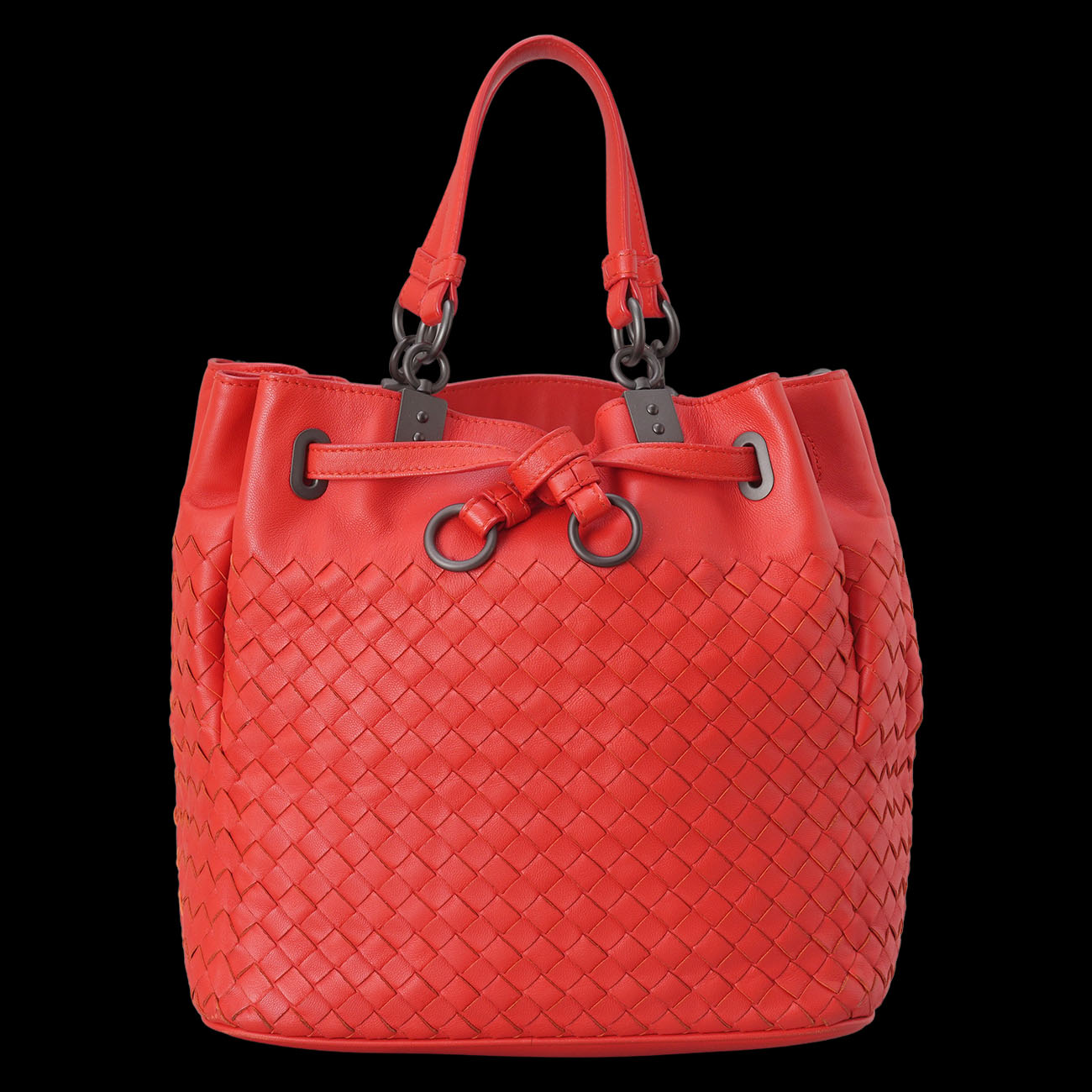 BOTTEGA VENETA(USED)보테가베네타 인트레치아토 버킷백
